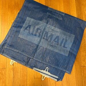 Blue Airmail Bag